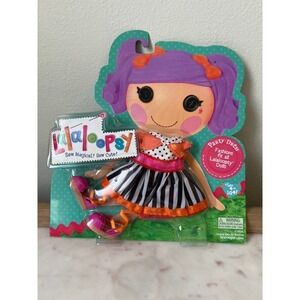Lalaloopsy Fashion Pack Party Dress Black White Striped Dress w/Shoes